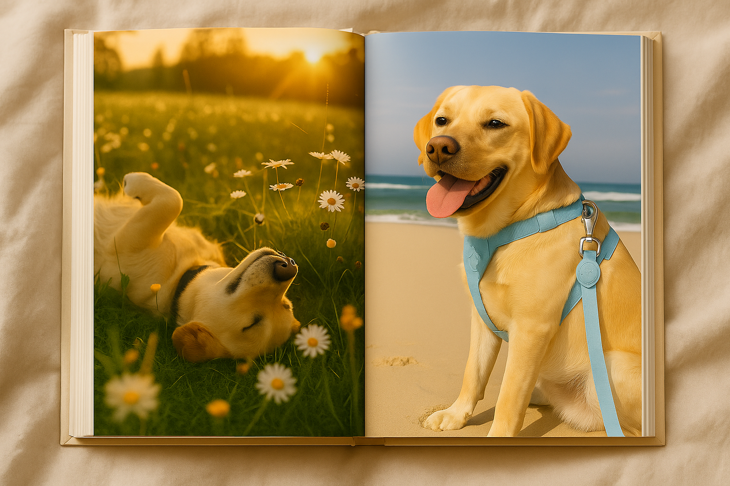 Whisper is still here - Personalized Dog Memorial Book